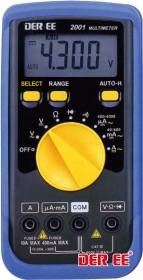 DE-2001 數位型萬用電錶