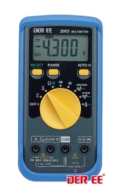 DE-2002 數位型萬用電錶