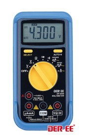 DE-2005 數位型萬用電錶