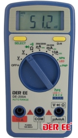 DE-200A 數位型萬用錶