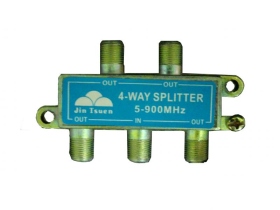 4WAY-SPR 1進4出分配器