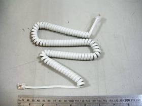 LS-806-12 灰白聽筒線12尺