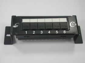 SY508-6M C5e 6Port patch panel 50u
