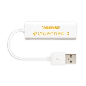 01-RJU166 Esense USB 2.0 轉 RJ-45網路轉接器