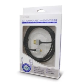 04-MHC250 Esense Micro HDMI HIGH SPEED with ETHERNET 影音線