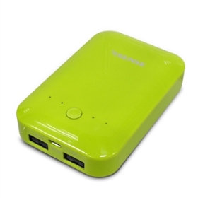 37-EAT900-GN Esense 5彩繽紛 2USB 9000mAh行動電源(綠)