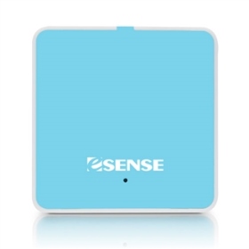 17-EHR598-BL Esense R5 時尚全功能讀卡機(藍)