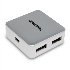 01-EHU280-SL Esense U7迷你鋁質4-PORT USB 2.0集線器