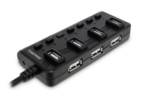 01-GPH700-BK Esense 擴充戰士7-port USB 2.0 HUB