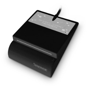 17-SCR330-BK Esense CR3 ATM智慧晶片讀卡機(黑)