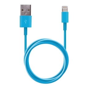 04-UTF510-BL Esense USB to iPhone 5 充電傳輸線(黑)