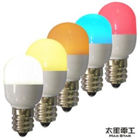 A226B 觀自在 LED節能燈泡3LED E12 0.5W (2入-藍)