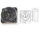 LK2420K-1 引掛式明插座 4P 20A 250V