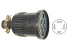LK5432B 引掛式橡膠中間插座 4P 30A 250V