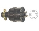 LK8434B 引掛式橡膠中間插頭 4P 30A 480V