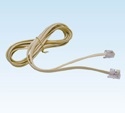 PTHP-911 美式電話連接線4C (PP) 7尺
