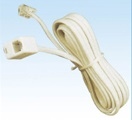 PTHP-916 美式4C電話延長線 25尺