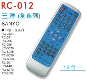 三洋(全系列)傳統電視遙控器