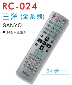 三洋(全系列)傳統電視遙控器