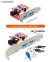 Delock PCI express擴充卡4 in 1連接埠