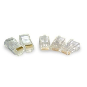 RJ45 8P8C Cat6 Modular Plug 網路接頭 100入